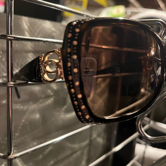 bebe Black and Brown Sunglasses